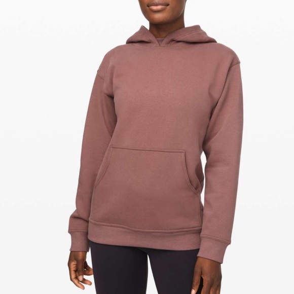 lululemon athletica Tops - LuLulemon All Yours Hoodie Fleece Spanish Oak Mauve Xs